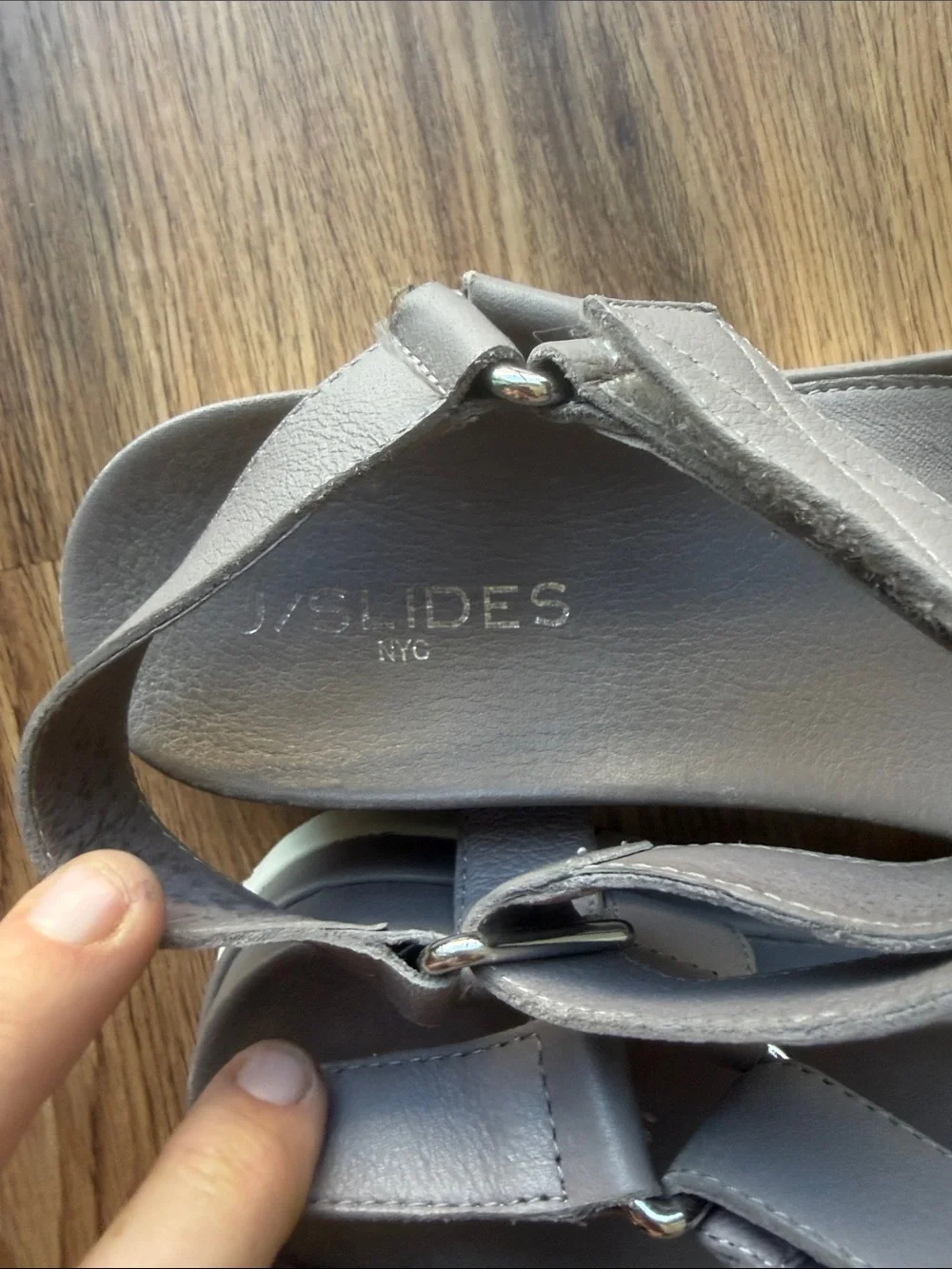 J/SLIDES platform sandals